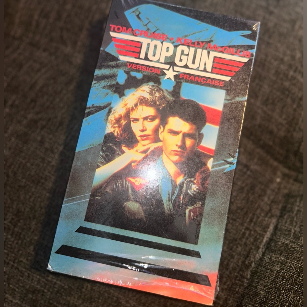 VHS Top Gun version française – Vintage – Tom Cruise